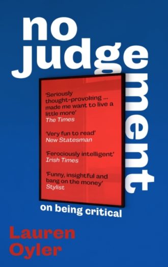 No Judgement : On Being Critical